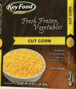 Frozen Cut Corn Recalled