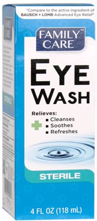 Family Care Eye Wash Recall