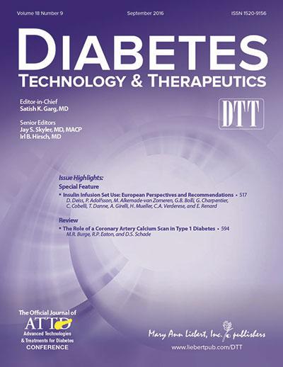 Diabetes Technology & Therapeutics (DTT) is a monthly peer-reviewed journal