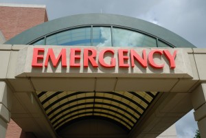 Hospital Emergency Entrance - Diabetes Health