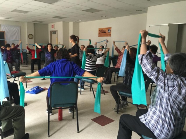 Photo of Seniors Exercising for Arthritis and other Conditions