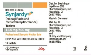Synjardy Label - Synjardy for Type 2 Diabetes