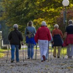Photo of people walking - which can help with type 2 diabetes