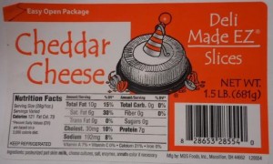 Cheese Recall Includes Cheddar Cheese