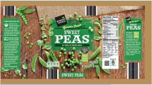 Aldi Frozen Sweet Peas recall
