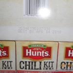 Photo of Hunt's Chili Kits Recalled due to Salmonella