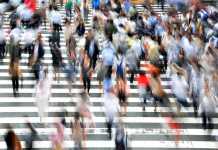 People Walking - Demographics and Diabetes - Care and Diabetes Rates